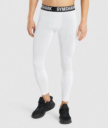 Leggins Gymshark Element Baselayer Hombre Blancas | CO 3945FDN